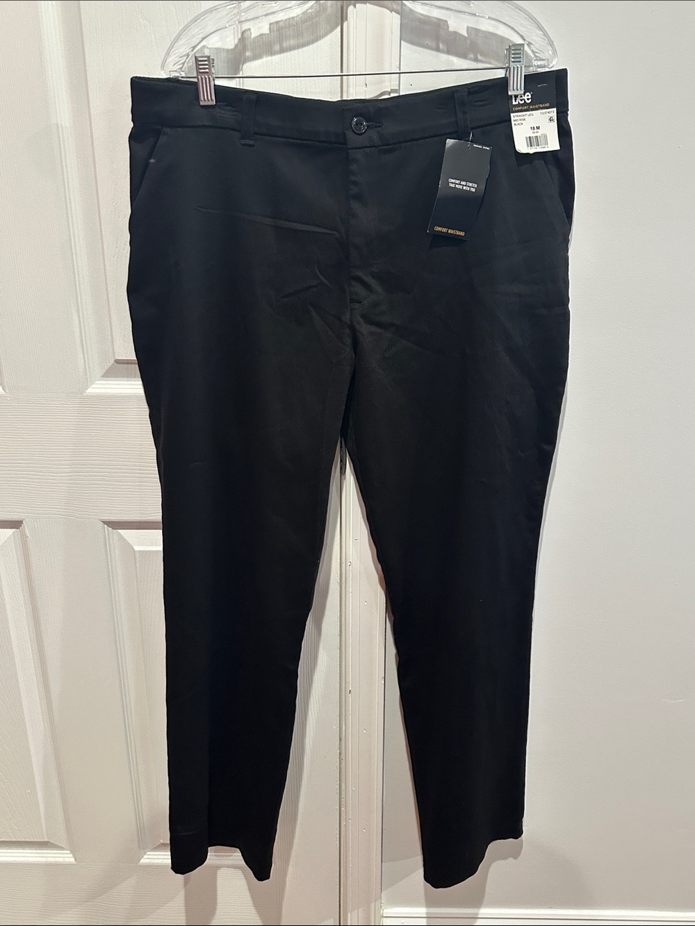 Women's Straight Woven Pant Size 18M - Picture 4 of 11